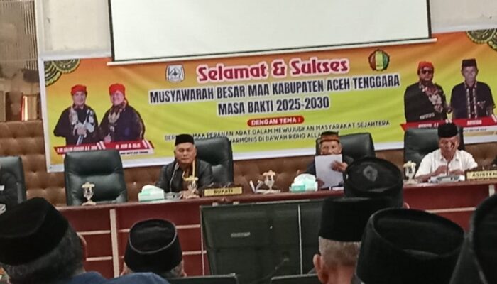 Kasri Selian Ketua MAA Aceh Tenggara Periode 2025-2030