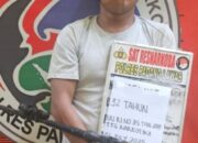 Polres Palas Tangkap Tersangka Pengedar Sabu Miliki Senjata Rakitan