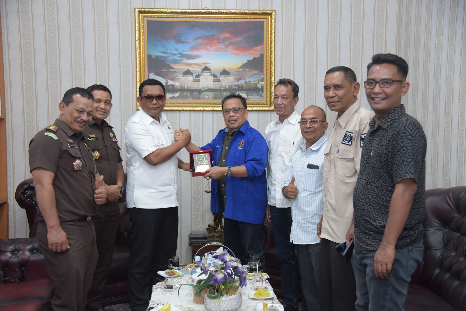 Pengurus PWI Aceh Silaturahmi Ke Kajati Aceh