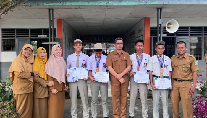 Kepala SMAN 1 Hinai Apresiasi Siswa Juara O2SN Porkab Dan Lulus Pelatih IPSI