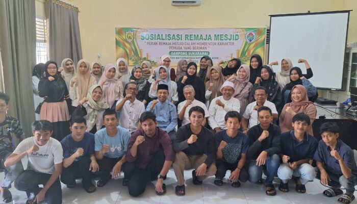 Gampong Sukaramai Sosialisasikan Remaja Masjid