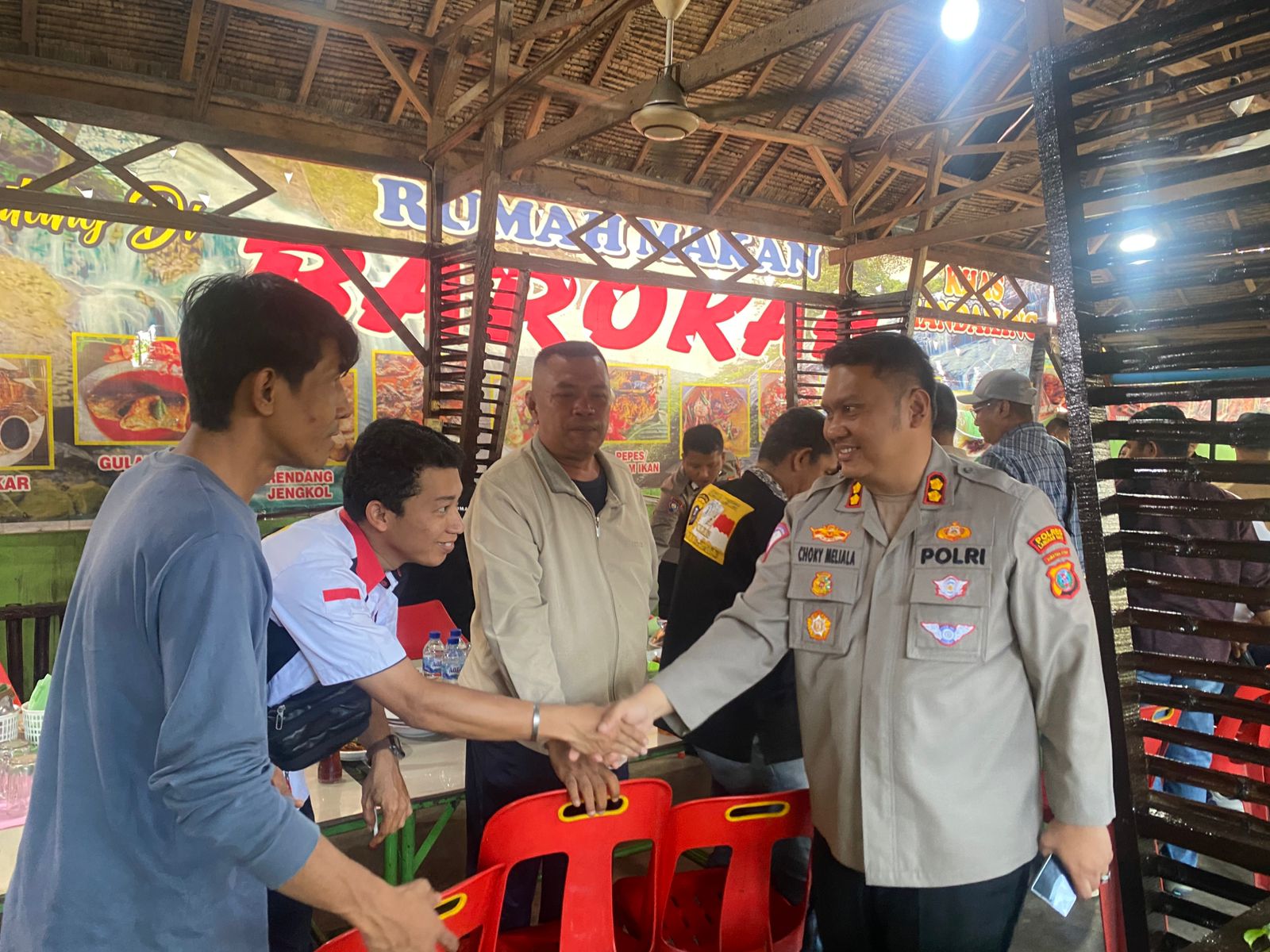 Polres L.Batu Jalin Silaturahmi Bersama Wartawan