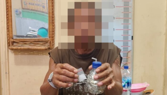 Polsek Kuala Ringkus Pelaku Sabu Di Desa Gunung Tinggi