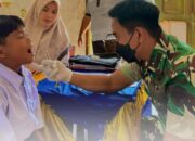 TNI Screening Gigi Pelajar Di Mane