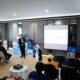 Antonius Widjaja, Product Manager Small Domestic Appliance Midea Electronics Indonesia, saat memberikan penjelasan mengenai program purna jual terbarunya ”1 Tahun Rusak Ganti Baru” dengan komitmen pasti Pilihan Tepat, Dijamin Cepat, di Medan, Kamis, 31 Juli 2025.