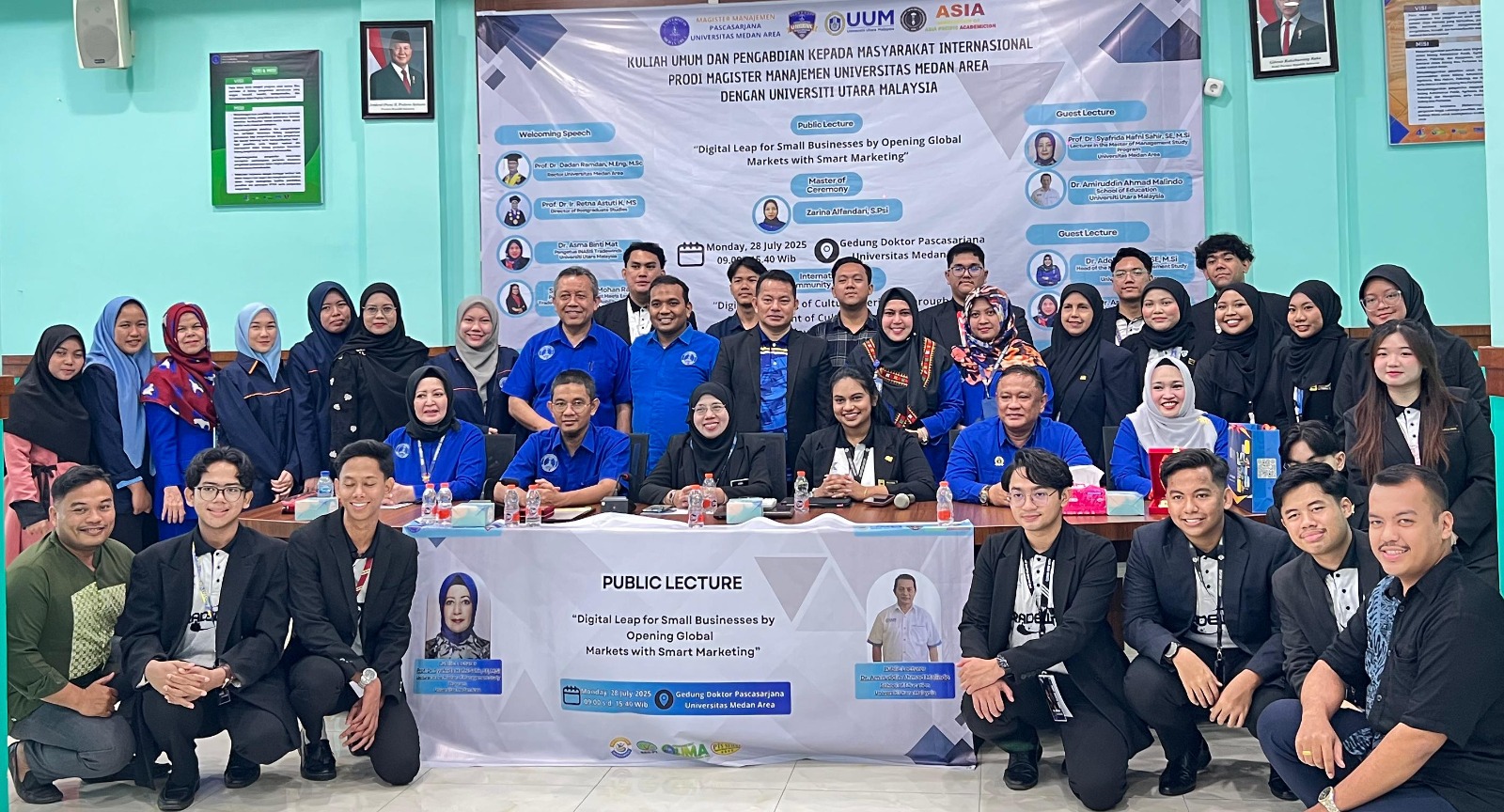 PKM Internasional Dan Kuliah Umum UMA – UUM: Dorong UMKM Go Global
