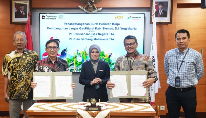 PGN Percepat Perluasan GasKita Di Sleman Yogyakarta