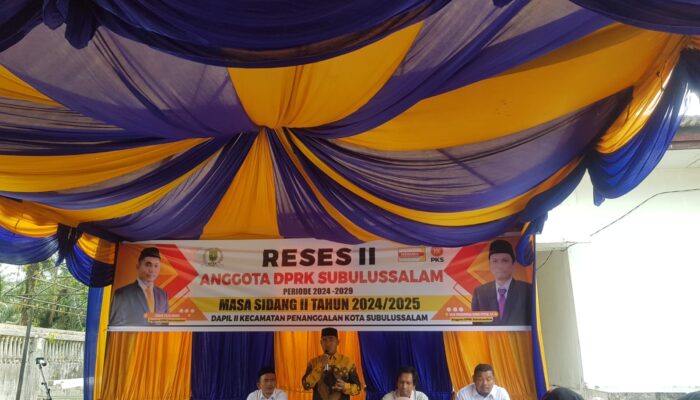 Reses II Anggota DPRK Masa Sidang II 2024-2025 Dapil II Sukses