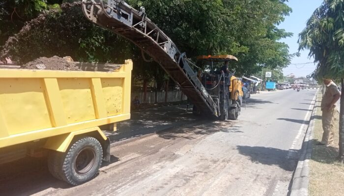 Sukseskan Perayaan 17 Agustus, Rekanan Pacu Proyek Putching Rp950 Juta Di Lhokseumawe