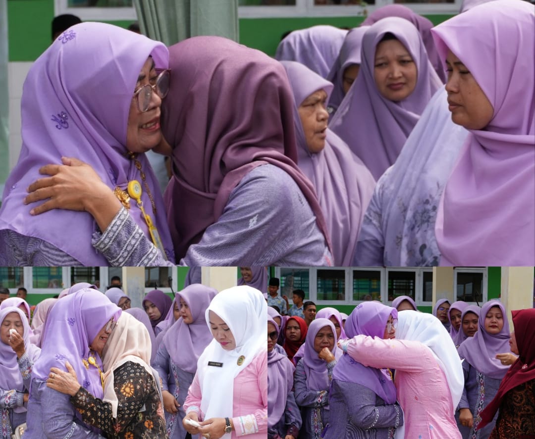 Guru Dan Murid Teteskan Air Mata Lepas Kepala MAN 1 Padangsidimpuan