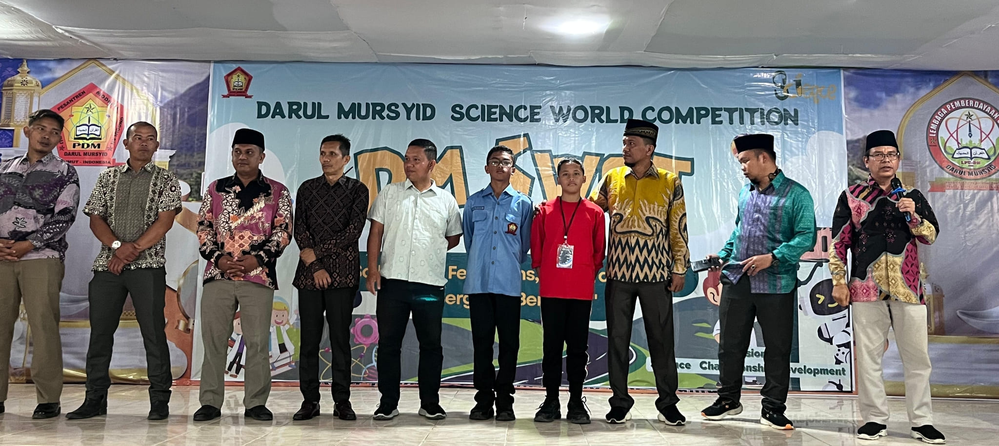DM SWOT Ajang Pemetaan Bakat Santri Bidang Sains Dan Literasi Ilmiah