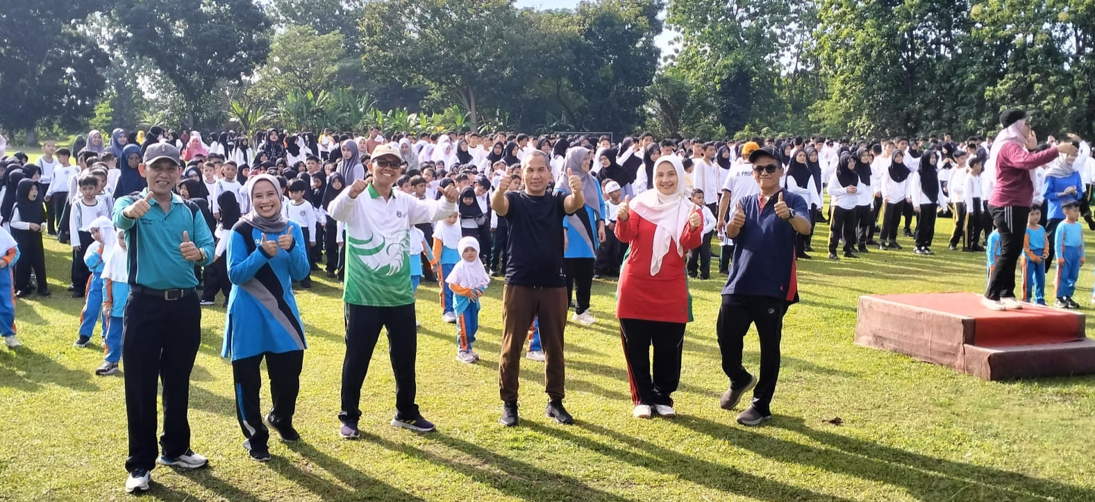 Peringati HAN 2025 SMA Harapan 3Gaungkan Kebiasaan Anak Hebat