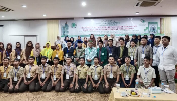 MUI Sumut Latih Siswa SMA Sederajat Jadi Kader Kerukunan Umat Beragama