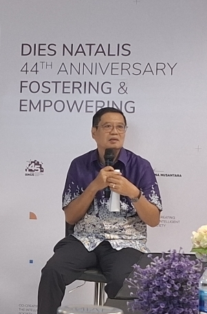 Punya 45 Guru Besar, Binus University Siap Berkontribusi Majukan Bangsa
