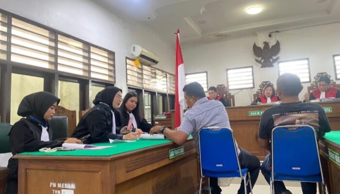 Jaksa Kejari Belawan Tuntut Seumur Hidup Dua Kurir Sabu 1,5 Kg