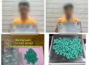 Polisi Sergap Dua Orang Pengedar Inex Di Delitua