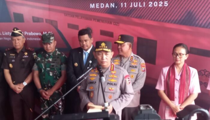 Kapolri Targetkan 120 Ribu Penerima Manfaat Makan Bergizi Di Sumut