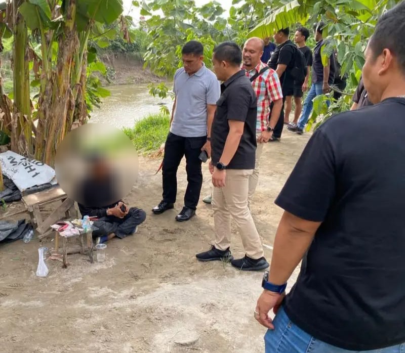 GSN Di Lembah Sunggal Dalam, Polrestabes Medan Ringkus Bandar Sabu