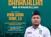 Putra Asal Labuhanbatu Irham Sadani Rambe Terpilih Nahkodai PW KAMMI Sumut 2025-2027