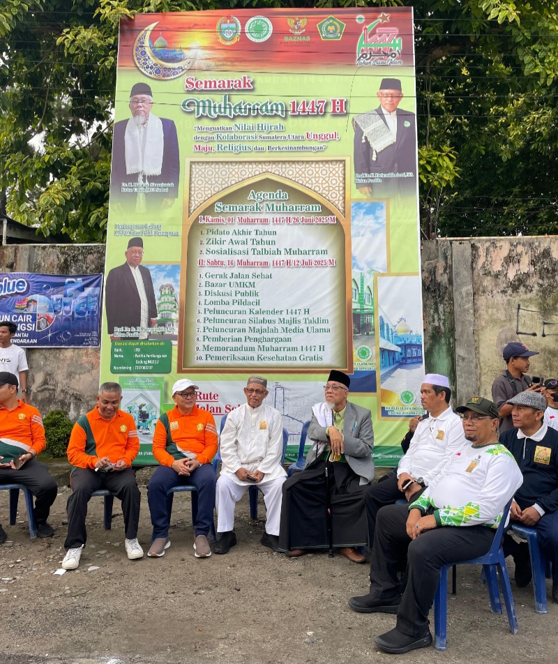 Rektor UMN Al Washliyah Apresiasi MUI Sumut Gelar Perayaan Tahun Baru Islam 1447 Hijriah