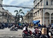 Ricuh Eksekusi Tanah Di Medan Deli, Dua Kepling Diamuk Massa