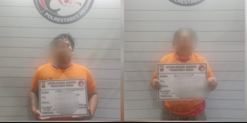 Polisi Ciduk Pasutri Jual Sabu Di Medan Petisah
