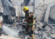 37 Rumah Di Jalan Putri Hijau Terbakar, Diduga Akibat Korsleting Listrik