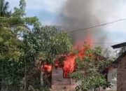 Satu Rumah Ludes Dilalap Si Jago Merah Di Sungai Lueng