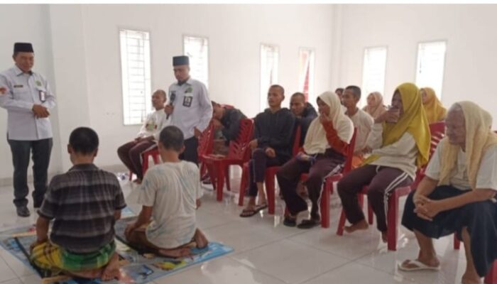 Penyuluh Agama Islam Kemenag Medan Bimbingan Rohani Di RPS Medan Tuntungan