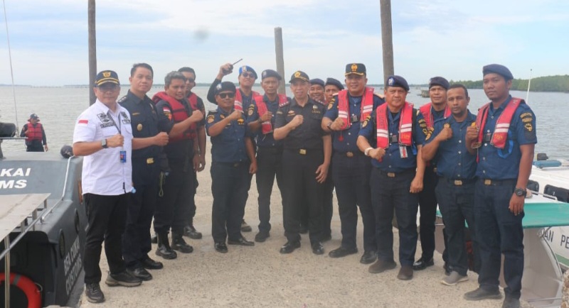 Bea Cukai Medan Kolaborasi Dukung Kunker Pemprovsu Ke UMKM Pulau Kampai Langkat