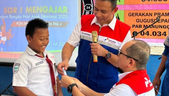 PGN SOR 1 Ajak Siswa SD PAB 4 Manunggal Kenali Pentingnya Energi Bersih