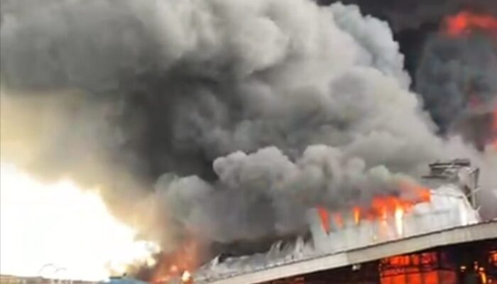PT Agro Raya Mas Medan Labuhan Ludes Terbakar