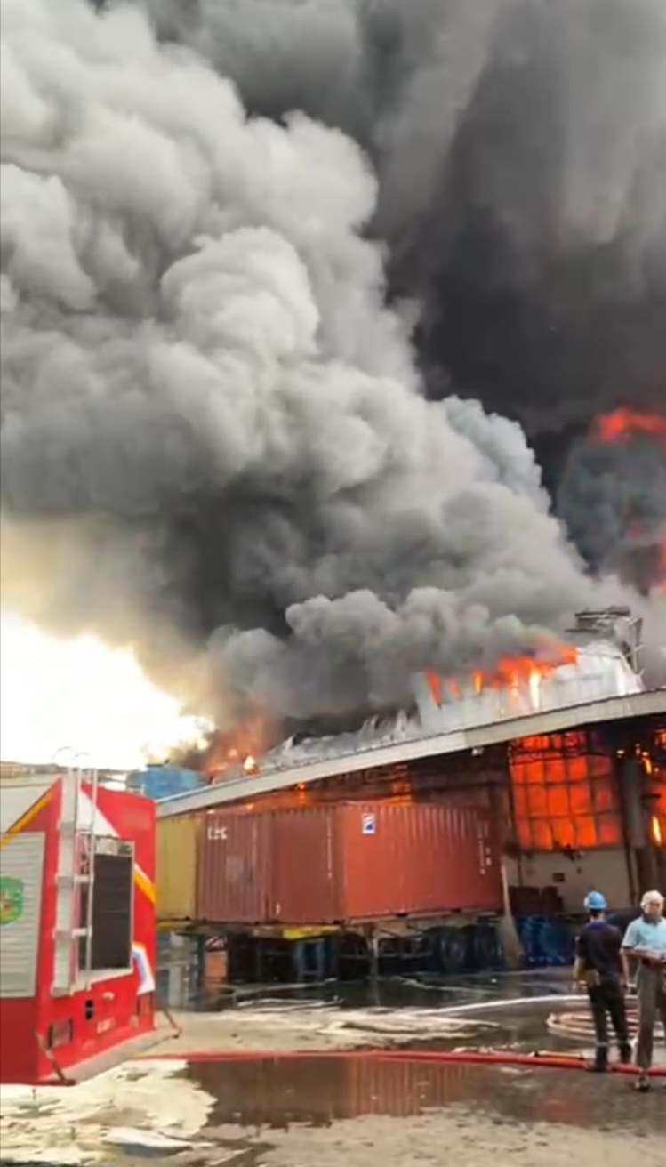 PT Agro Raya Mas Medan Labuhan Ludes Terbakar