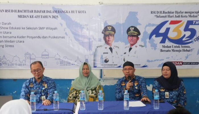 RSUD H. Bachtiar Djafar Gelar Serangkaian Kegiatan Sosial Sambut Hari Jadi Ke-435 Kota Medan