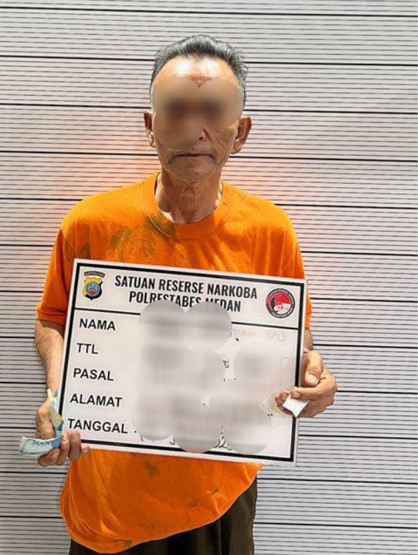 Demi Kebutuhan Hidup, Kakek AK Nekad Jual Sabu