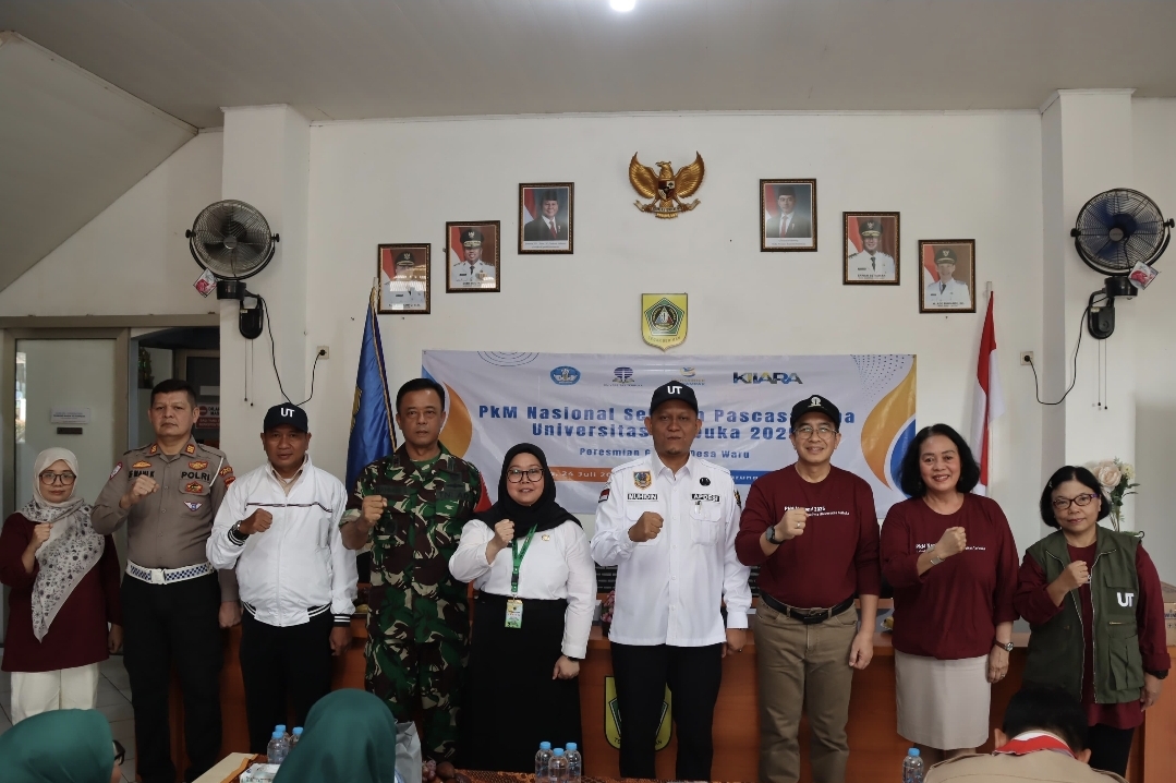 Desa Waru Jadi Binaan UT, Warek Rahmat Budiman: Optimalkan Potensi Lokal