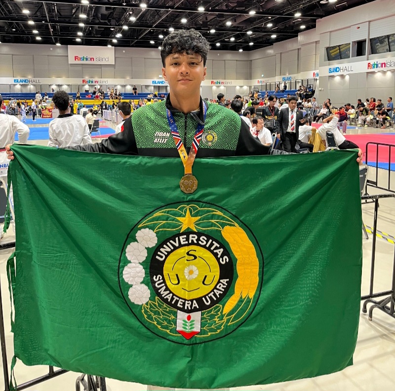 Prestasi Atlit Zidane Mendunia, Raih Emas Dan Perak Turnamen Taekwondo Thailand