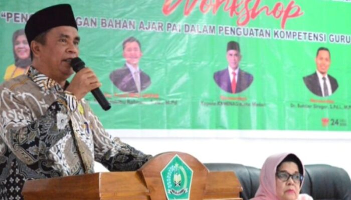 Kankemenag Medan Apresiasi Workshop Pengembangan Kompetensi Guru PAI
