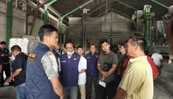 Satgas Pangan Sumut Sidak Kilang Padi