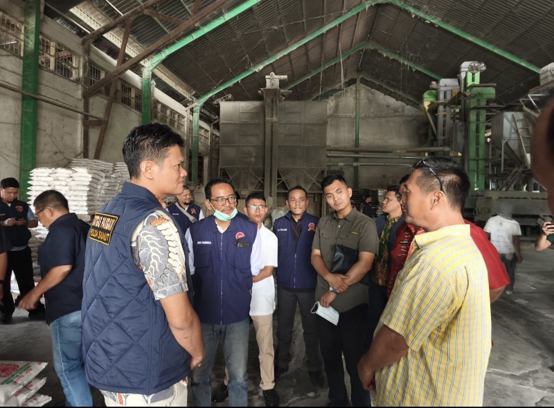 Satgas Pangan Sumut Sidak Kilang Padi