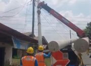 Ricky Anthony Realisasikan Pendirian Tiang Listrik, Warga Stabat Riang