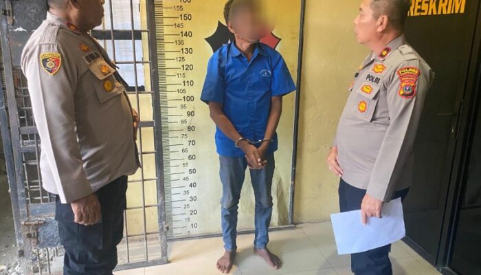 Tak Sampai 1×24 Jam, Pembunuh Abang Kandung Di Medan Deli Diringkus Polisi