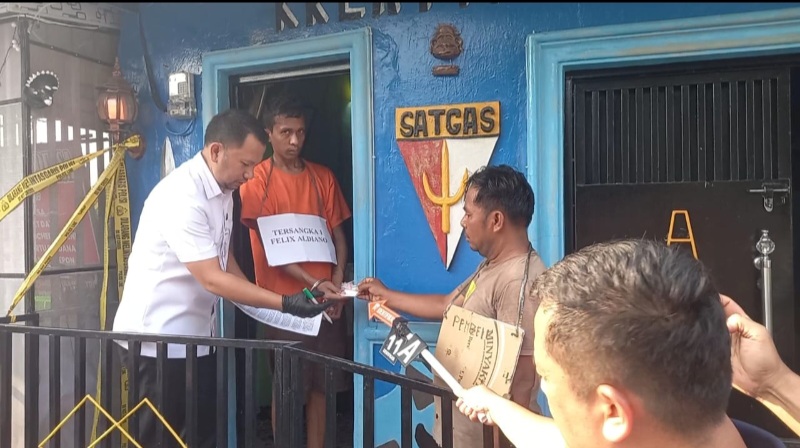 Pra Rekonstruksi Home Industri Ekstasi Pos Ormas Untuk Sinkronkan Fakta Lapangan