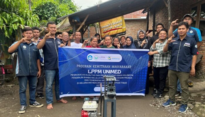 LPPM Unimed Tingkatkan Kualitas Dan Produktivitas Pengrajin Bambu
