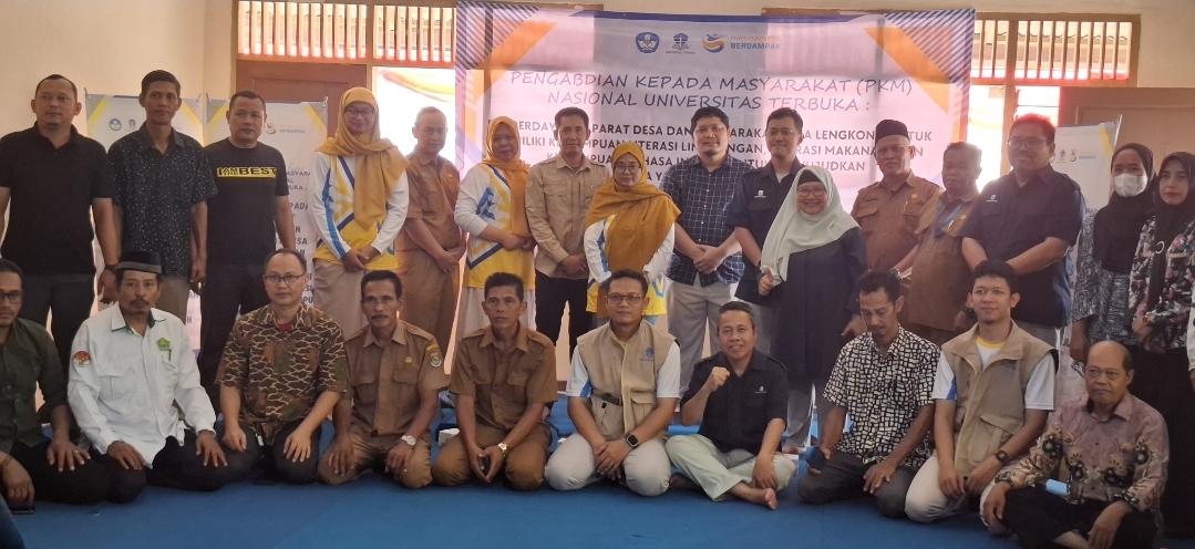 Universitas Terbuka Dorong Desa Lengkong Kulon Jadi Percontohan Desa Hijau dan Global