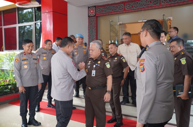 Kajatisu Sambangi Polda Sumut, Kapolda Tegaskan Sinergitas Penegakan Hukum