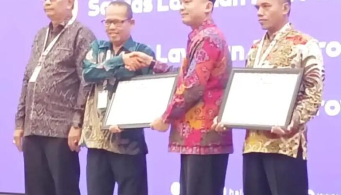 Satgas JPH Sumut Makmur Nasution Terima Penghargaan