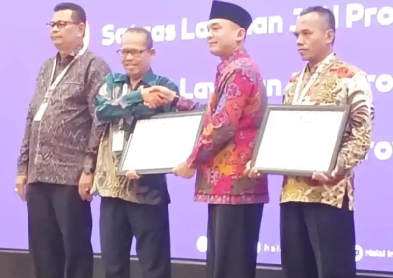 Satgas JPH Sumut Makmur Nasution Terima Penghargaan