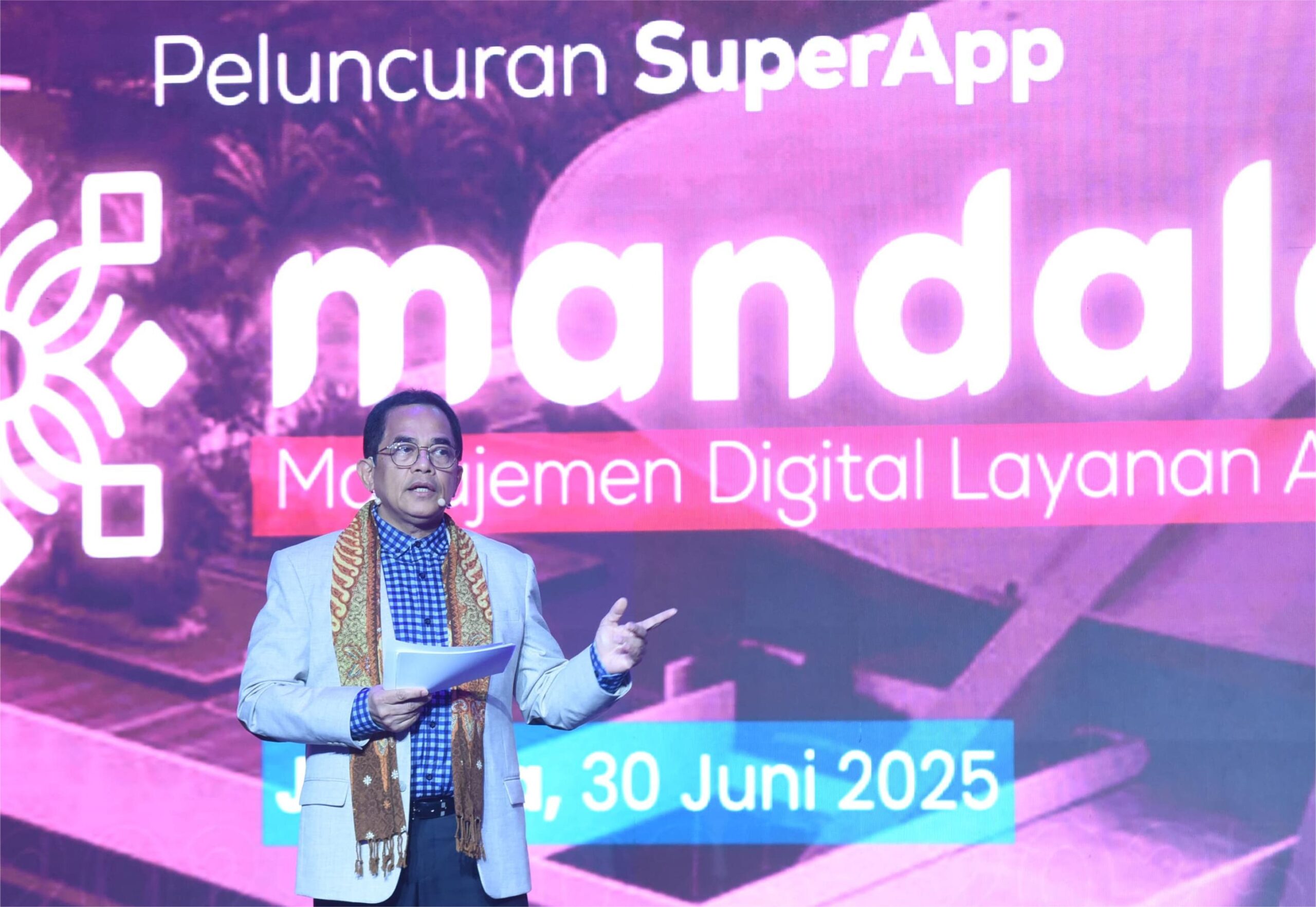 Launching Super App Mandala, DPR Fokus Pada Penggunaan Teknologi Digital