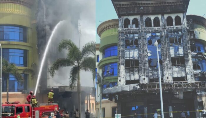Ahmed Terbakar Damkar Datang Api Padam